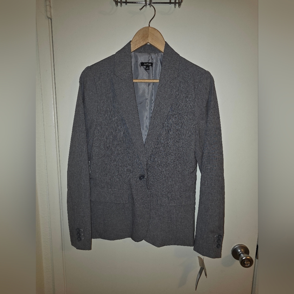 Gray Blazer Jacket